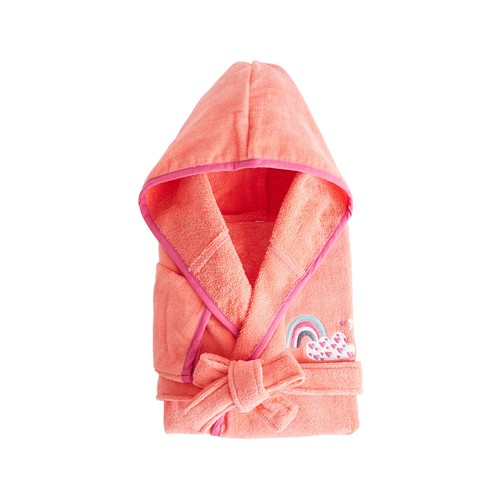 Albornoz para niños con capucha, talla 2/4.