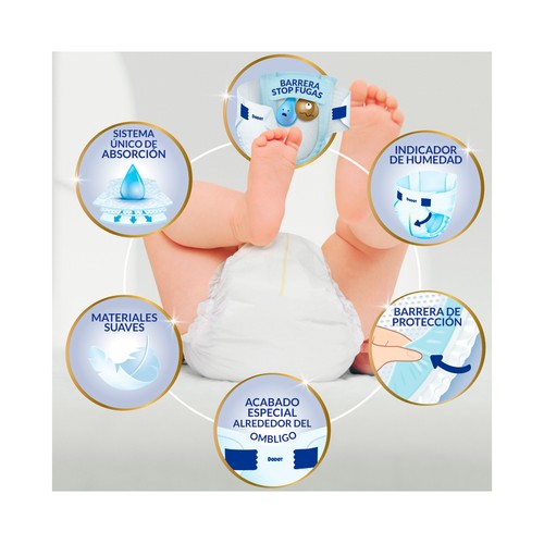 DODOT Sensitive Pañales talla 1 - recien nacidos (2-5 kg) 168 uds.