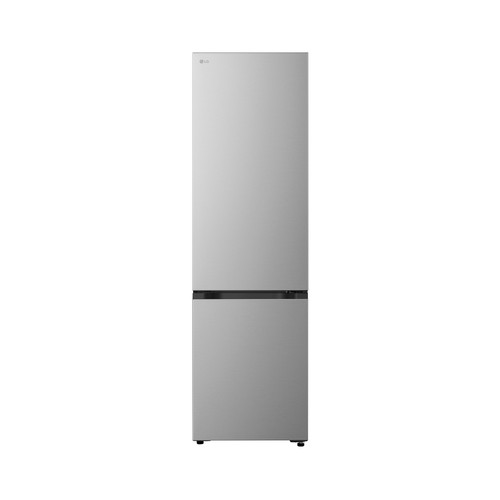 Frigorífico combi 203cm LG GBBSJ20EPY Inox antihuellas NO FROST, clasificación energética: E, H: 203cm, A: 59,7cm, F: 67,5cm, capacidad total: 375L.