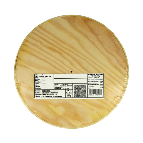 MARESMAR Gamba cocida y ultracongelada, presentada en estuche de madera MARESMAR 500 g.