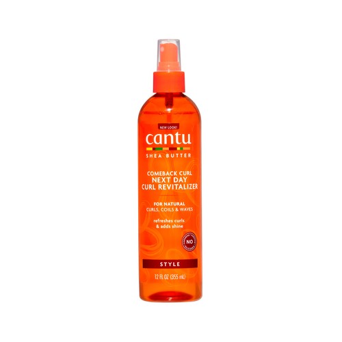CANTU Spray revitalizador de rizos con manteca de karite 355 ml.