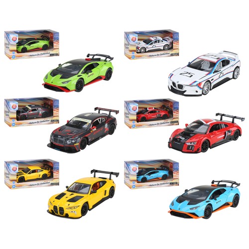 Coches de Metal escala 1:24 Coleccionable, modelos surtidos +3 Años ONE, TWO FUN