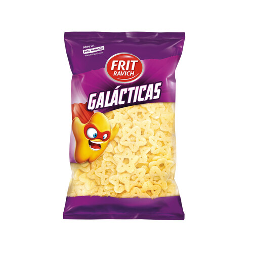FRIT RAVICH Snack de patata con forma de estrella FRIT RAVICH GALÁCTICAS bolsa de 90 g.