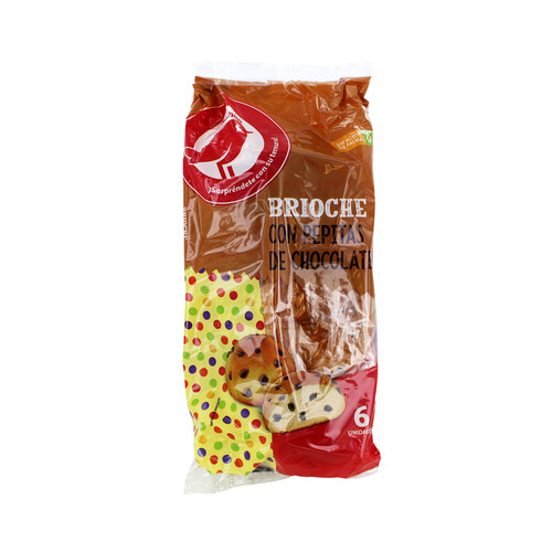 PRODUCTO ALCAMPO Brioche con pepitas de chocolate PRODUCTO ALCAMPO 6 uds. 240 g.