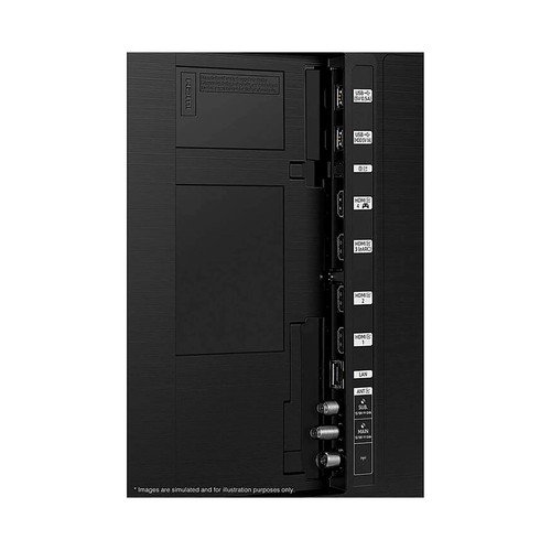 Televisión 139,7 cm (55") QLED SAMSUNG ﻿QE55Q75BATXXC 4K, HDR 10+, SMART TV, WIFI, BLUETOOTH, TDT T2, USB reproductor y grabador, 4HDMI, 3400HZ.