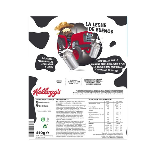 KELLOGG'S Cereales choco-leche KELLOGG'S KRAVE 410 g.