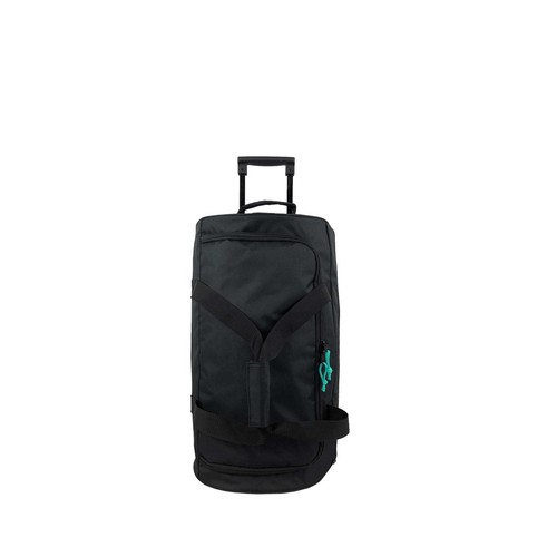Bolsa de viaje grande con capacidad 48 litros color negro, AIRPORT ALCAMPO.