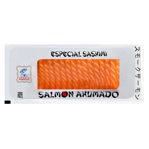 AHUMADOS DOMINGUEZ Salmón ahumado corte sashimi 150 gr.