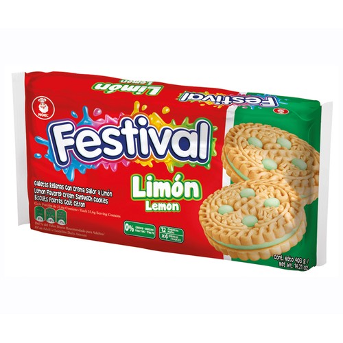 FESTIVAL Galleta de limón 403 gr.