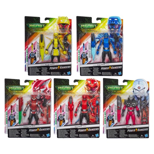 Surtido de figuras articuladas de 15cm, incluye accesorio, Beast Morphers POWER RANGERS.