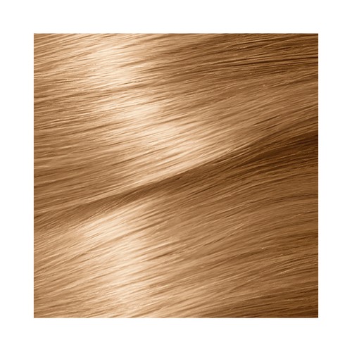 Tinte de pelo permanente color rubio dorado, tono 7.3 GARNIER Nutrisse créme.