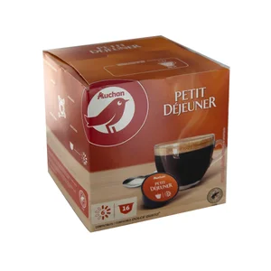 PRODUCTO ALCAMPO Café en cápsulas Largo I6, 16 uds.