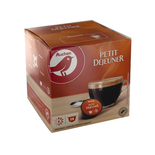 PRODUCTO ALCAMPO Café en cápsulas Largo I6, 16 uds.