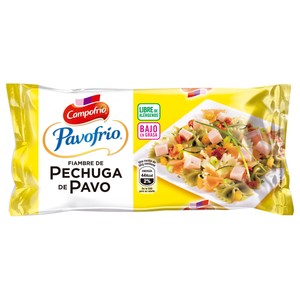 Imagen de CAMPOFRÍO Pavofrío Fiambre de pechuga de pavo 340 g.