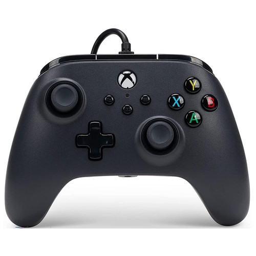 Mando con cable color negro para XBOX, POWER A.