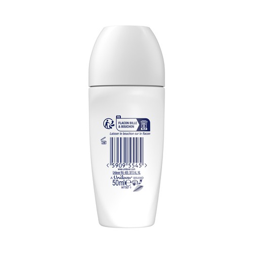 REXONA Advanced protection cotton dry Desodorante roll on para mujer sin alcohol y con protección antitranspirante hasta 72 horas 50 ml.