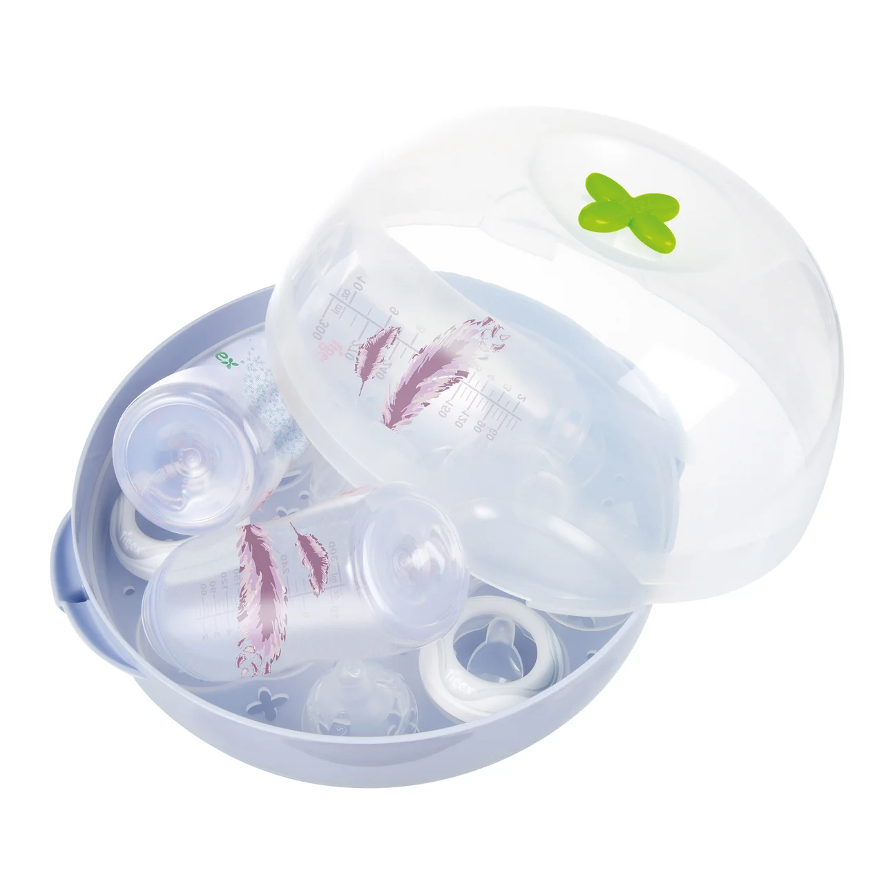 Esterilizador vapor microondas express - 3 minutos