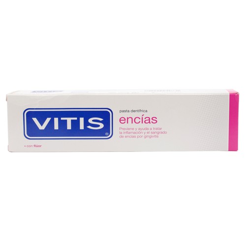 VITIS Dentífrico con fluor para el cuidado de las encías VITIS Encías 75 ml.