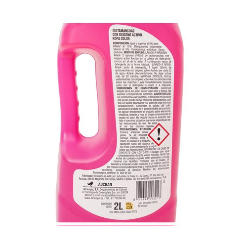 PRODUCTO ALCAMPO Activador de lavado Color 2l.