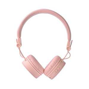 Auriculares bluetooth tipo diadema QILIVE Q1513, con micrófono, autonomía 8 horas, color rosa.