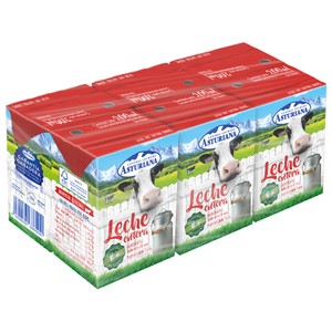 Imagen de CENTRAL LECHERA ASTURIANA Leche entera de vaca, 100% natural 6 x 200 ml.