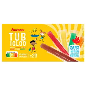 PRODUCTO ALCAMPO Flash (helados de hielo aromatizados) de diferentes sabores 20 x 40 ml.