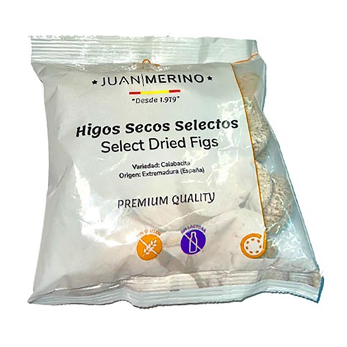 JUAN MERINO Higos secos selectos de la variedad Calabacita 750 g.