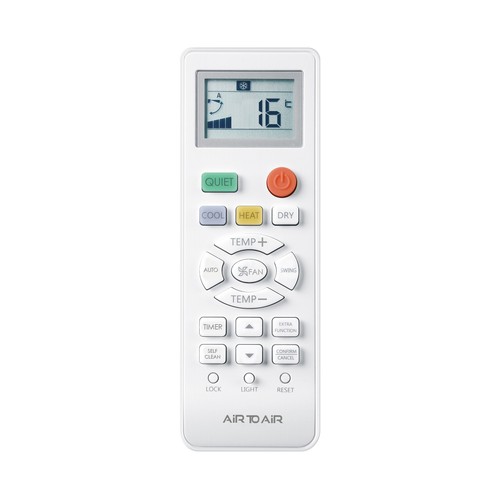 Aire acondicionado con bomba de calor AIR TO AIR ALC25TC, Inverter, 2.150 frig/h, 2408 cal/h. A++/A++, gas R32. (Hasta 24m² aprox.)