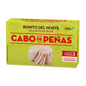 CABO DE PEÑAS Bonito del norte en aceite de oliva lata de 72 g.
