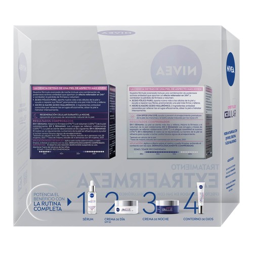 NIVEA Expert filler cellular Estuche con crema de día y crema de noche antiedad.