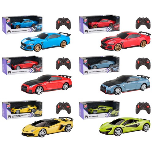 Coches radiocontrol Marcas 1:24, modelos surtidos +3 Años ONE, TWO FUN