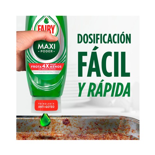 FAIRY Lavavajillas mano maxi poder 450 ml.