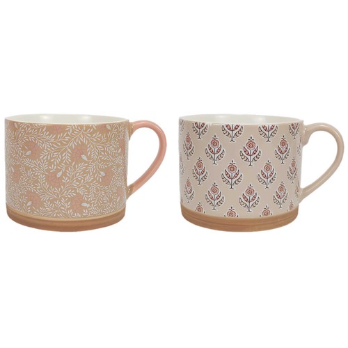 Taza mug 45cl NB China, color mocha. ACTUEL