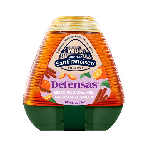 GRANJA SAN FRANCISCO Miel mil flores defensas 250 g.