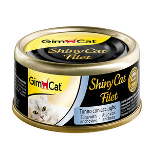 GIM CAT Alimento gatos húmedo atún con anchoas GIM CAT 70 g.