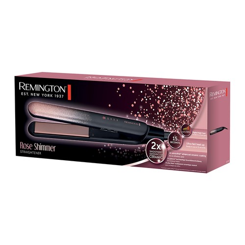 Plancha de pelo REMINGTON S5305, revestimiento cerámico, placas 110mm.