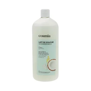 COSMIA Gel hidratante para baño o ducha (leche de ducha) con extactos de coco y avena 750 ml.