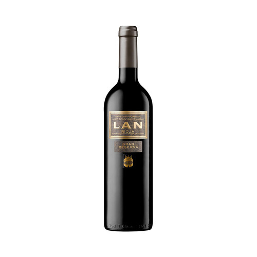 LAN  Vino tinto gran reserva con D.O. Ca. Rioja botella de 75 cl.