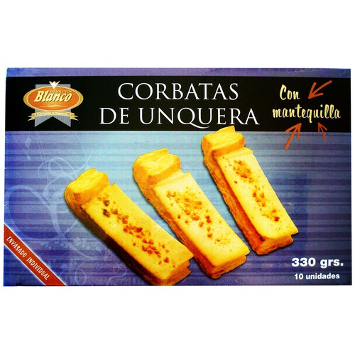 Corbatas de Unquera BLANCO Estuche de 330 gr,