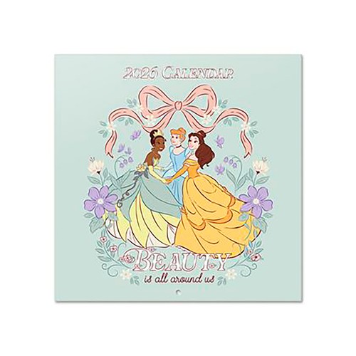 Calendario 2026, Disney Princesas, GRUPO ERIK.