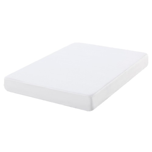 Protector de colchón impermeable y transpirable con tratamiento antiácaros, 105 centímetros, CANDIDO PENALBA.