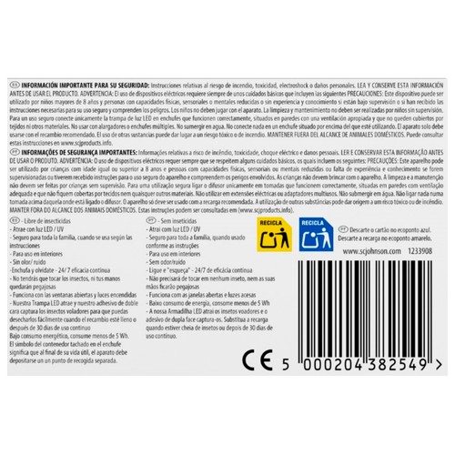 RAID Aparato trampa led
