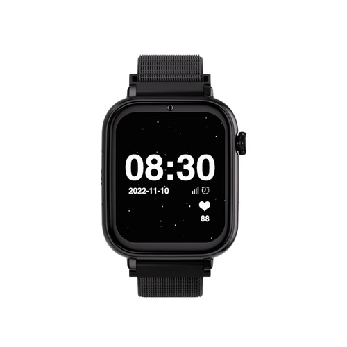 Smartwatch SAVEFAMILY SaveWatch Plus, Esfera Negra, Correa de Tela Black Night".