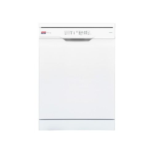 Lavavajillas NEW POL NWD605W.1 capacidad: 12 servicios, clasificación energética: E, H: 85cm, A: 59,8cm, F: 59,8cm.