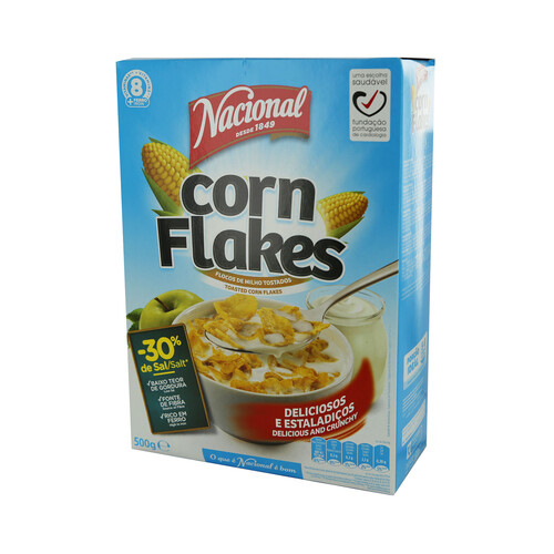 NACIONAL Cereales Corn Flakes 500 g.