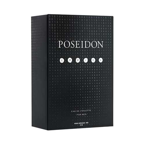POSEIDON Codice Eau de toilette (agua de colonia) para hombre con vaporizador en spray 150 ml.