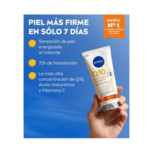 NIVEA Q10 Sérum-loción corporal reafirmante y energizante 200 ml.