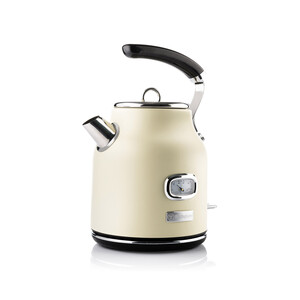 Hervidor de agua WESTINGHOUSE WKWKH148WH crema vintage, 1,7L, 2200W.