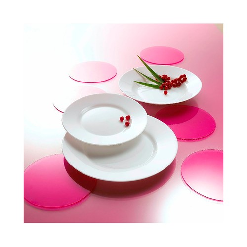 Vajilla 18 piezas LUMINARC EVERYDAY vidrio opal, color blanco.