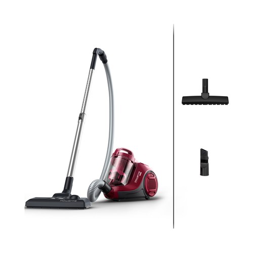 ROWENTA Power Cyclonic RO2933, Aspirador sin bolsa, 900W,  3 niveles de filtración, depósito de gran capacidad de 1,2 L.